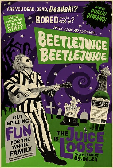 Beetlejuice Fandango poster