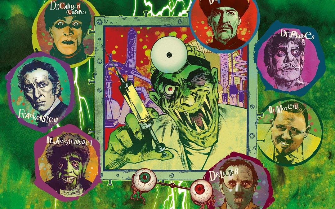 Graham Humphreys’ Poster Art for FrightFest 2023 Revealed: Mad Doctor Mayhem!