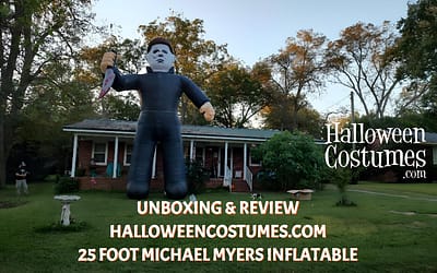 Unboxing And Review: 25 Foot Tall Michael Myers Inflatable